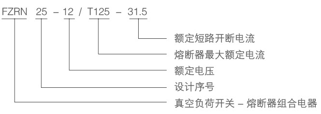 FZRN25-12真空負(fù)荷開關(guān)型號(hào)及含義詳細(xì)介紹
